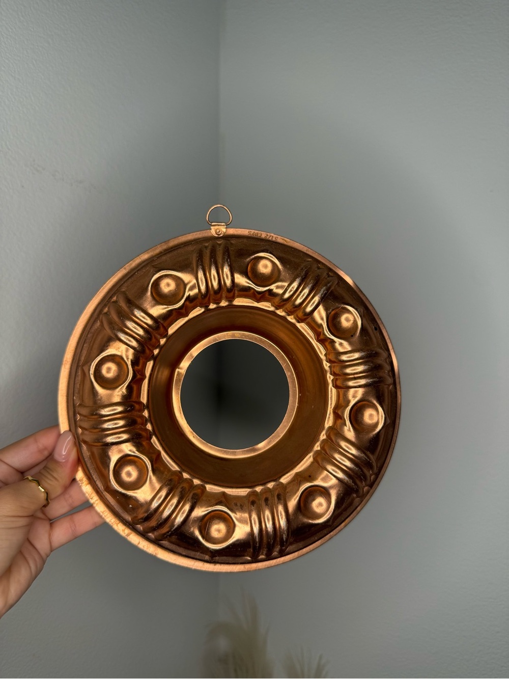 Bundt Shape Copper-plated Mold